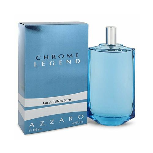 Azzaro Chrome Legend 125ml Eau de Toilette for Men - Fresh & Woody Fragrance for Day & Night Wear, Work & Special Occasions