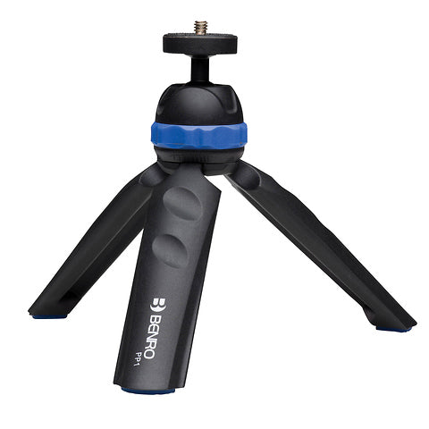 Benro PP1 PocketPod Compact Tabletop Tripod Stand - Portable Mini Tripod for Smartphones, DSLR Cameras & Vlogging - Perfect for Travel, Home Office & Outdoor Photography