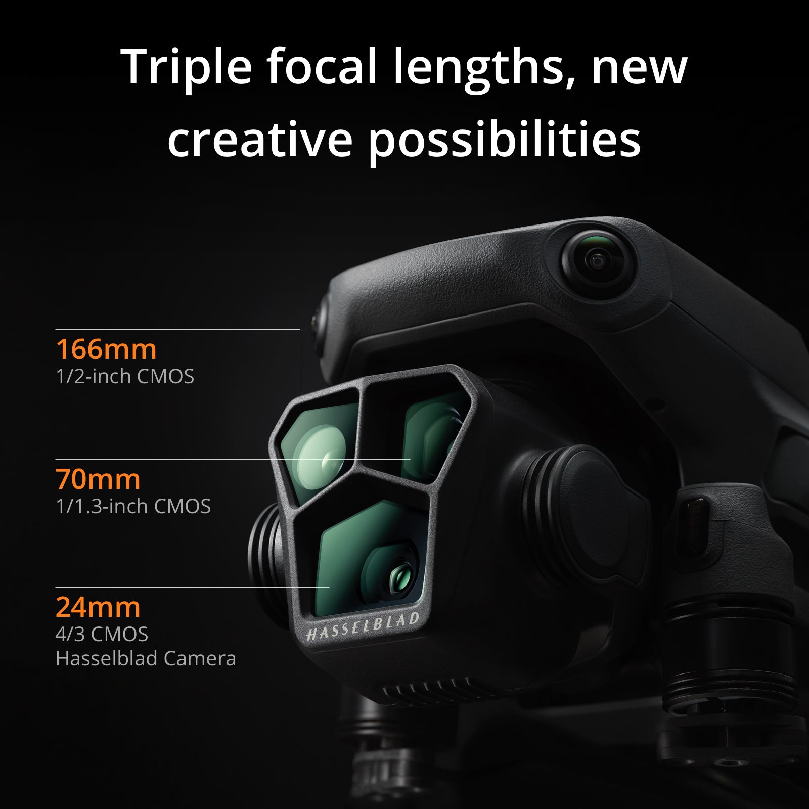 DJI Mavic 3 Pro Drone - 4K Camera, 46 Mins Flight Time, Omnidirectional Obstacle Sensing - Perfect for Aerial Photography, Travel Vlogging & Outdoor Adventures