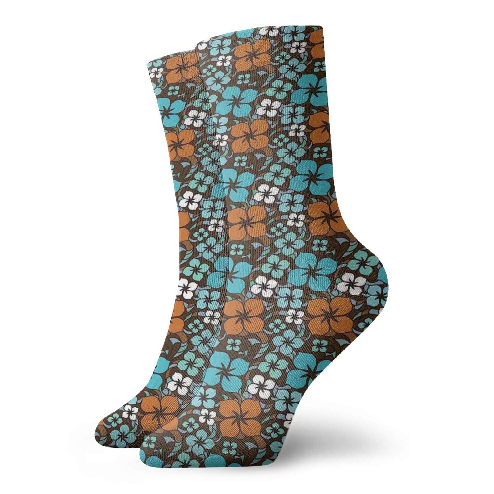 Funky Colorful Cushion Sport Socks - Athletic Cushioned Running Performance Crew Socks for Men & Women - Perfect for Gym, Jogging, and Everyday Comfort