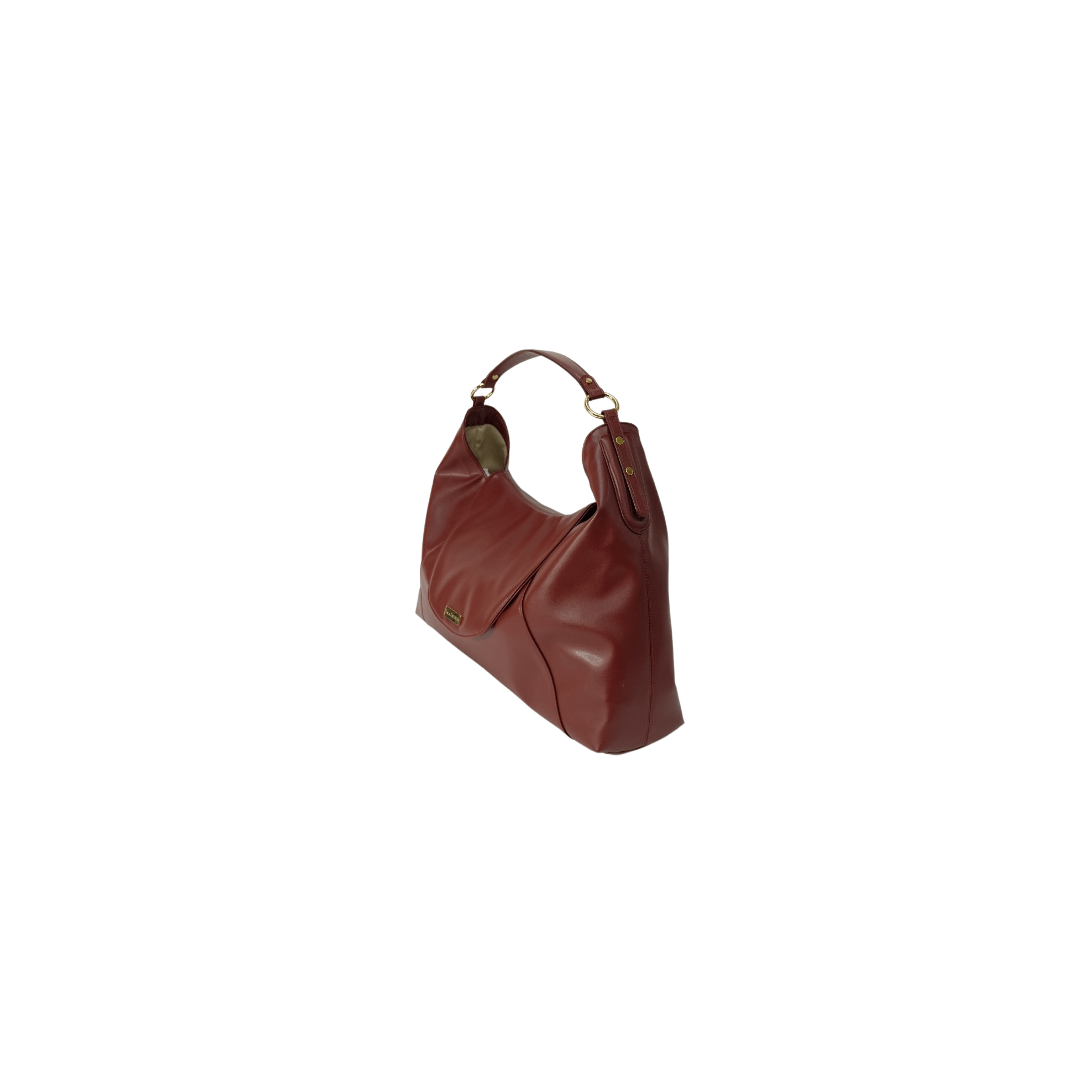 Downing Cactus Leather Vegan Handbag for Women | Eco-Friendly Cherry Red Crossbody Purse | Perfect for Work, Travel & Everyday Use