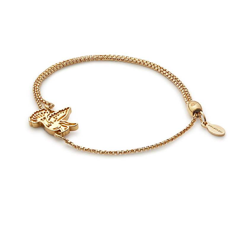 Dove Pull Chain Bracelet for Women - Adjustable Silver Charm Bracelet with Inspirational Dove Pendant - Perfect for Gifts, Everyday Wear & Special Occasions
