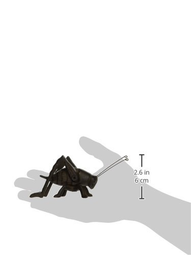 Abbott Collection Ant Figurine - Handcrafted Cast Iron Statue, Dark Brown Home Decor for Garden, Shelf & Office Desk Display