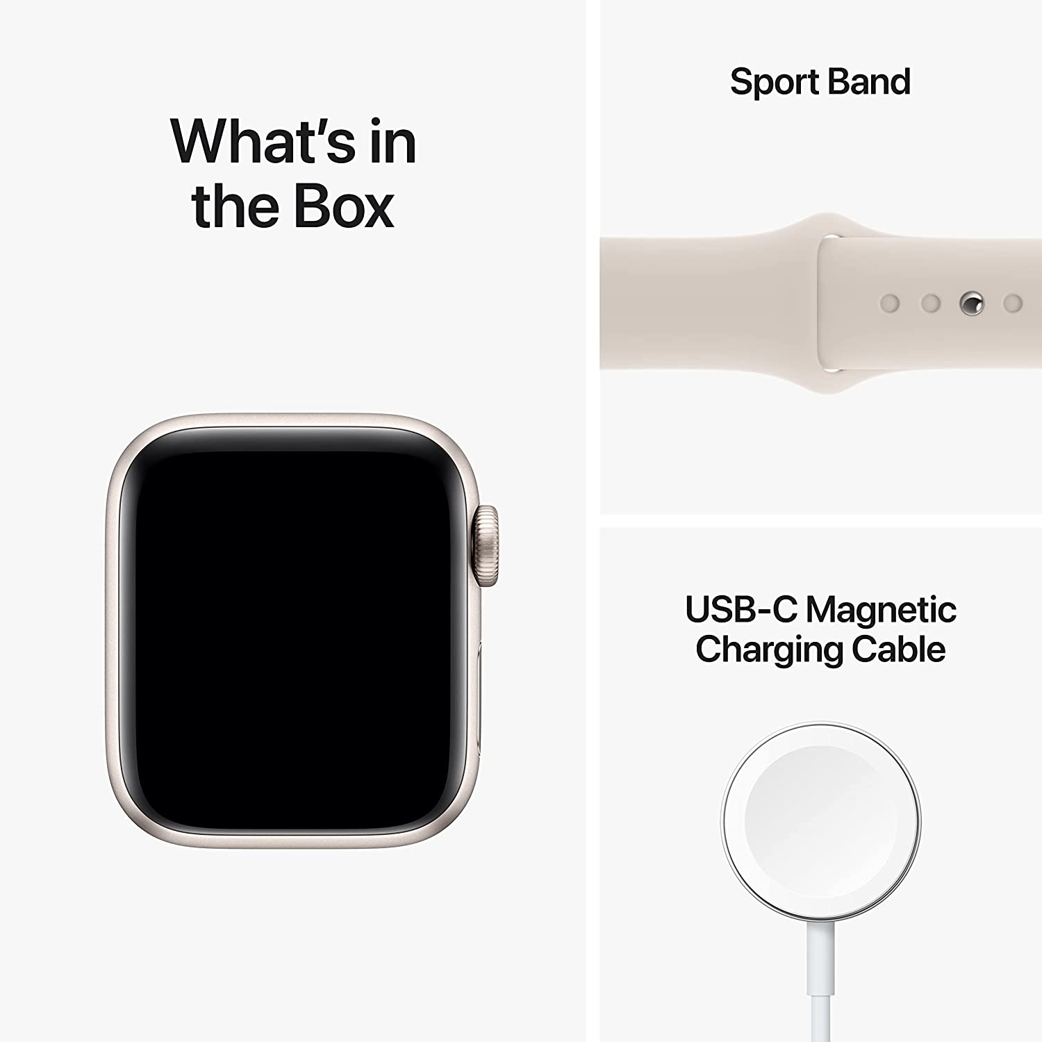 Apple Watch SE 2022 (44mm, GPS + Cellular) - Fully Unlocked Smartwatch with Aluminum Case, Starlight Color | Renewed Premium Quality | Perfect for Fitness Tracking, Notifications & Calls on the Go