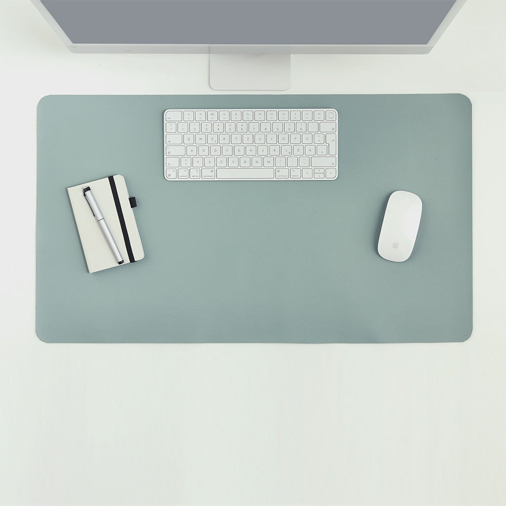 Premium Large Desk Pad & Mouse Pad Set - Non-Slip Mint Green Office Mat for Computer, Laptop, Gaming - Perfect for Work, Study, and Home Office Setup