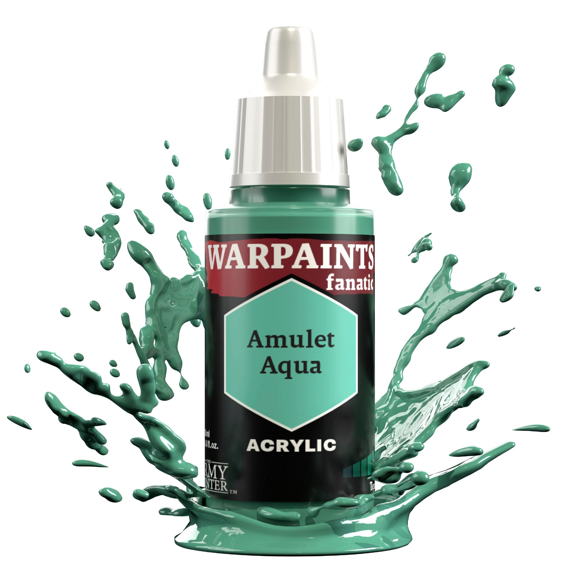 Warpaints Fanatic: Amulet Aqua - Waterproof & Long-Lasting Makeup for Cosplay, Halloween & Fantasy Events