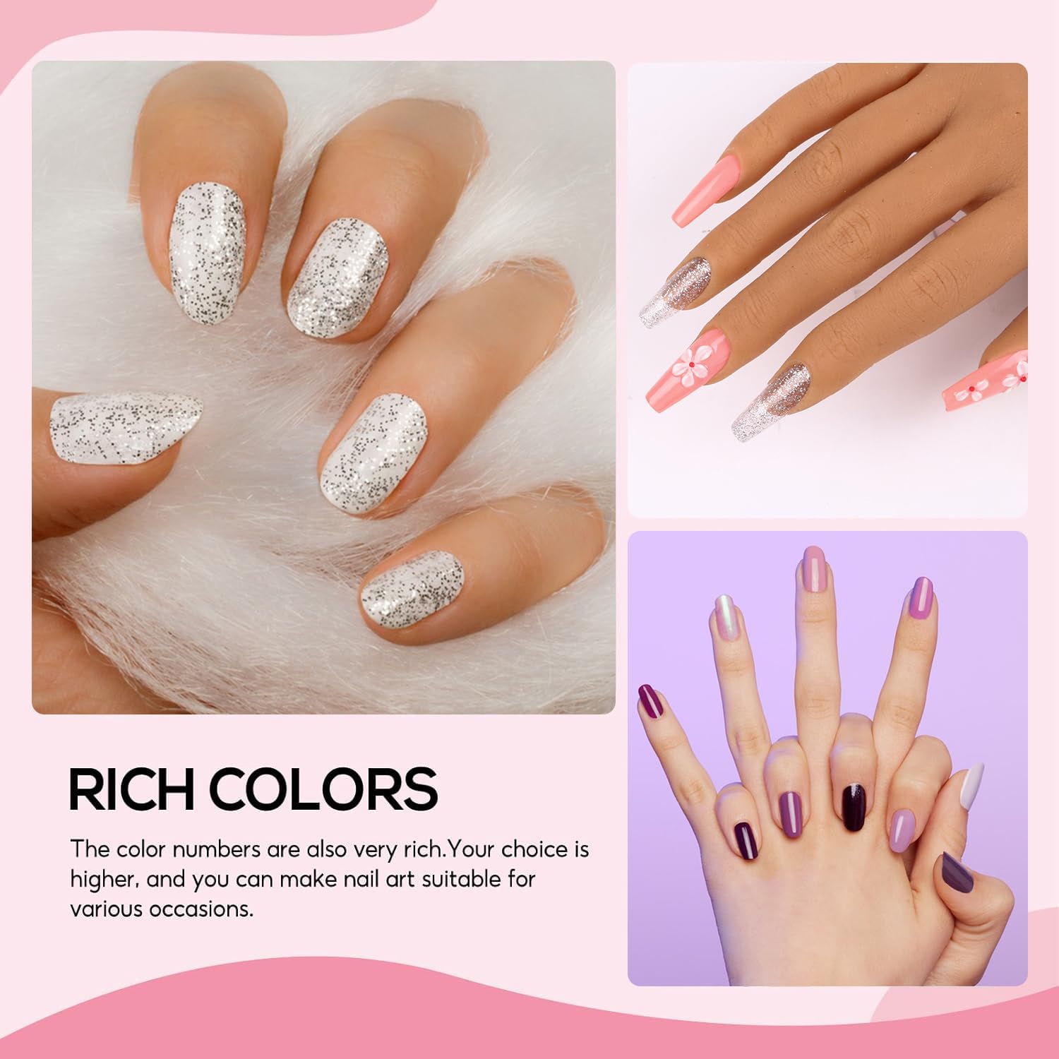 Professional Major Dijit Acrylic Nail Kit with 48W LED Nail Lamp - 12 Colors Acrylic Powder, Liquid, Top Coat, Base Coat & Nail Primer - Electric Nail Drill for Gel Nails - Complete DIY Nail Art Starter Kit for Salon & Home Manicures