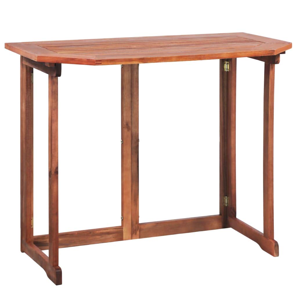 Solid Acacia Wood Bistro Table 35.4