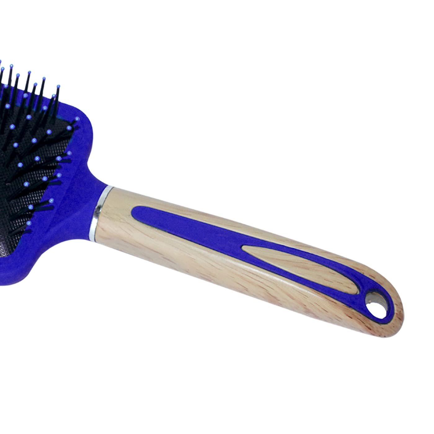**Boxo Professional Soft Bristle Flat Hair Brush – Blow Drying & Wet Hair Styling for Men & Women – Round Brush 1 (Multicolor) – Perfect for Salon, Home & Travel Use**