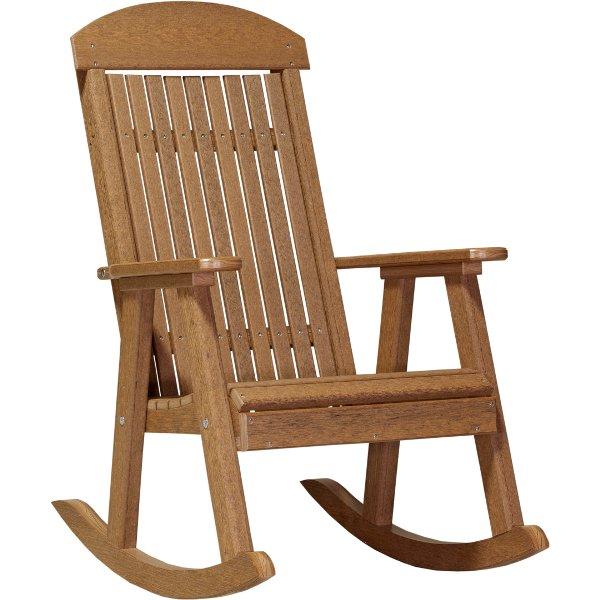 Poly Porch Rocker Chair - Durable Outdoor Rocking Chair for Patio, Garden & Deck - Perfect for Relaxing, Reading & Enjoying Nature