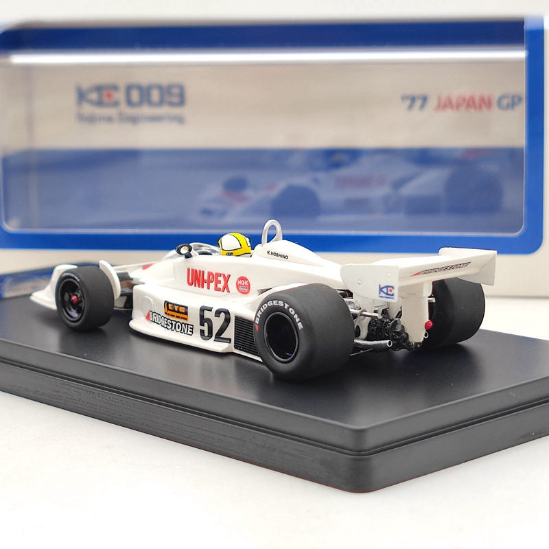 Kyosho 1:43 Scale Kojima KE009 1977 Japan GP #52 K.Hoshino KR431027 Limited Edition Resin Model Car - Perfect for Collectors, Display, and Racing Enthusiasts