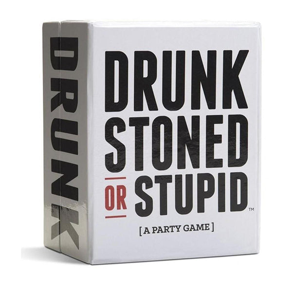 Drunk, Stoned or Stupid - Fun Party Card Game for Adults | Hilarious Drinking Game for Game Nights & Social Gatherings