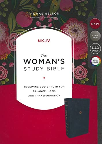 Custom NKJV Women's Study Bible - Personalized Blue Leathersoft Gift for Baptisms & Birthdays - Perfect for Bible Study & Worship
