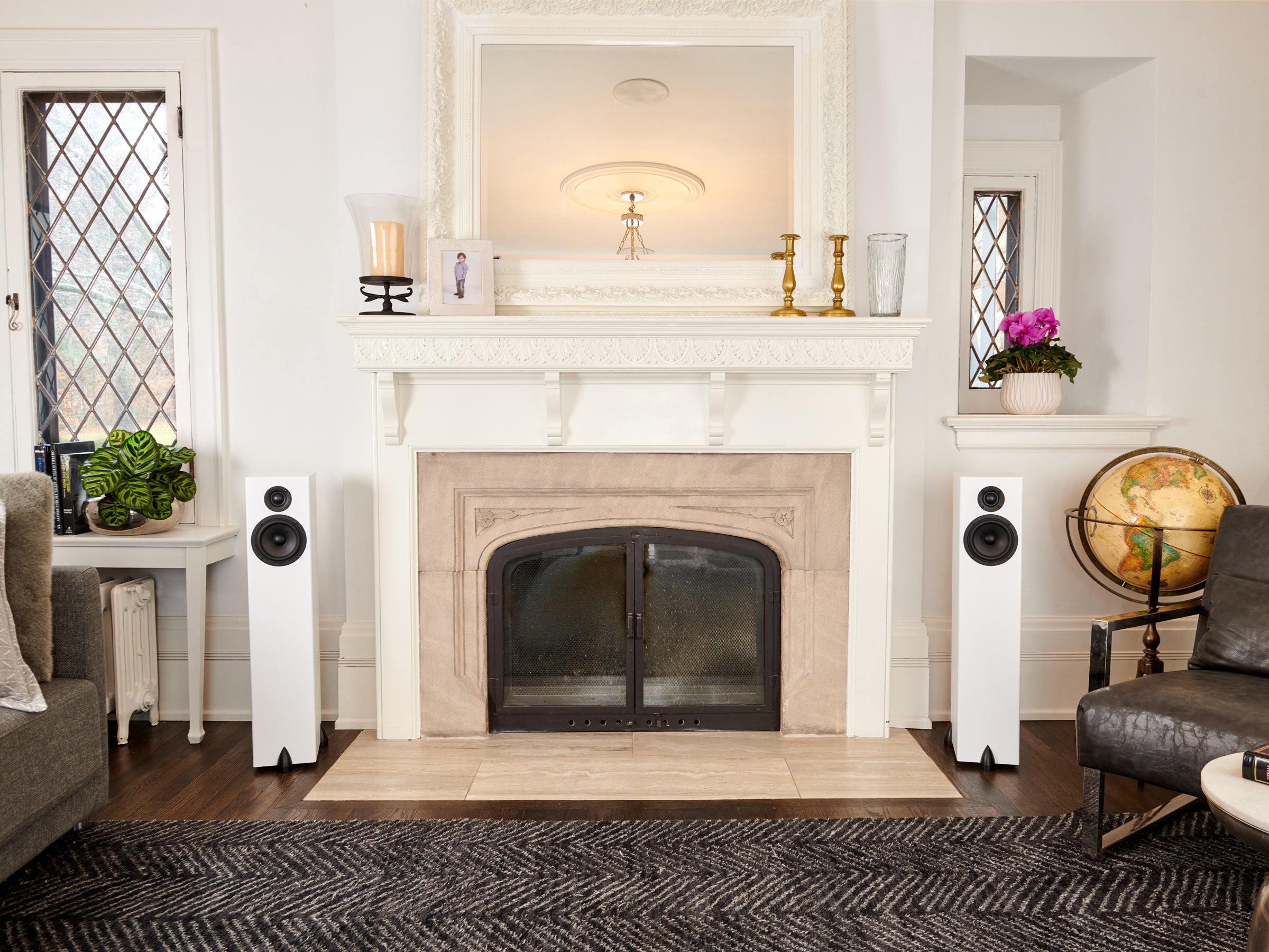 Totem Acoustic Bison Tower Speakers (Pair) - High-End Floorstanding Audio System for Home Theater & Music Listening