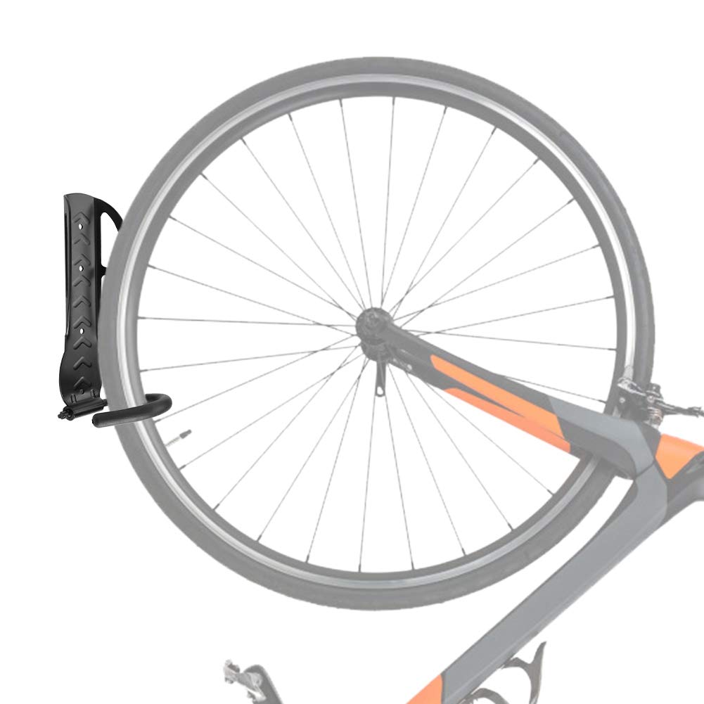 Easy to Install Bicycle Wall Mount - Sturdy Bike Display Hanger for Mountain, Hybrid, Kids & Road Bikes | Space-Saving Bike Storage Solution for Garage, Apartment & Home Decor