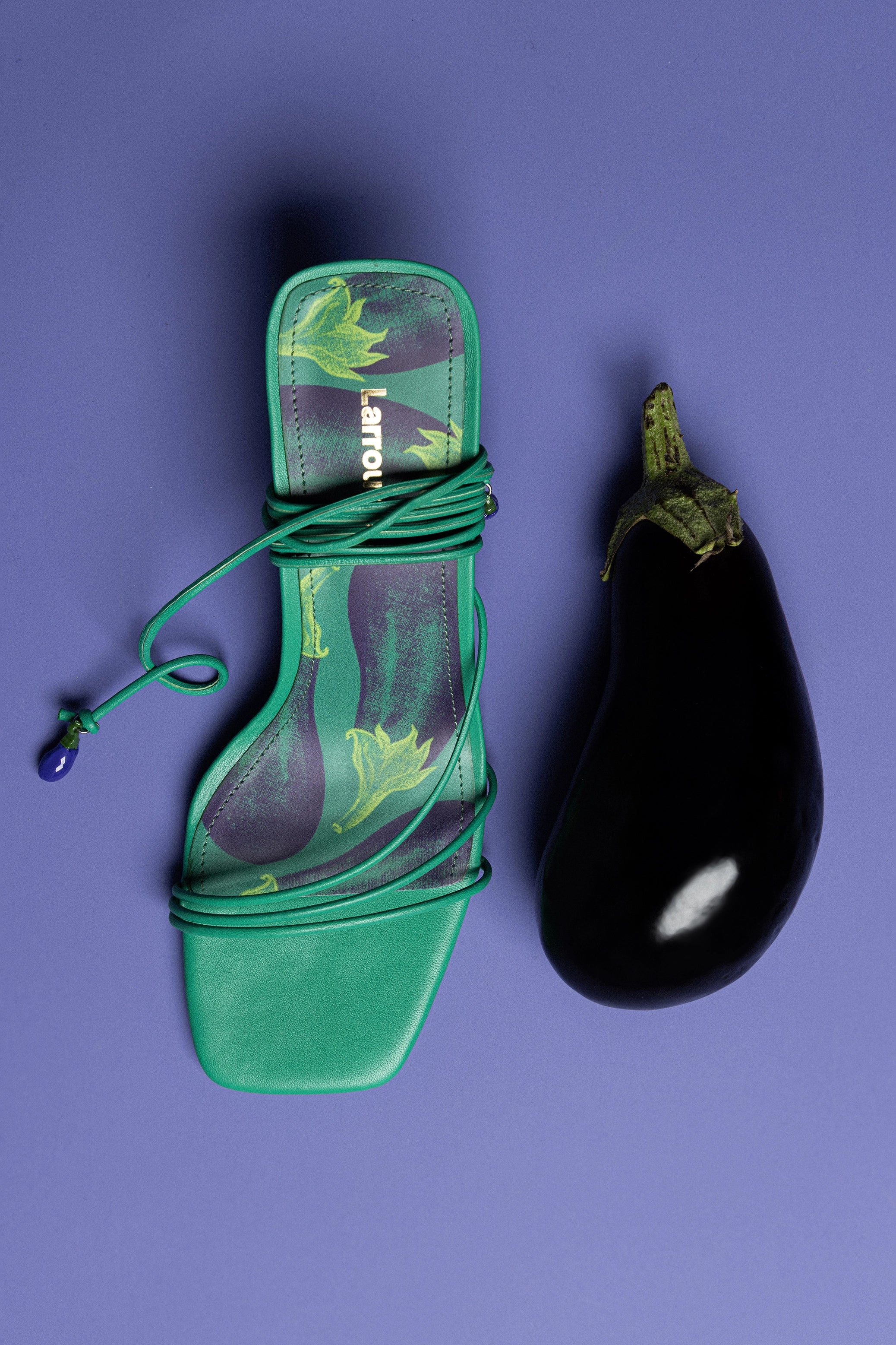 Green Leather Nadia Sandal - Women's Comfortable Casual Sandals for Summer, Beach, and Outdoor Wear