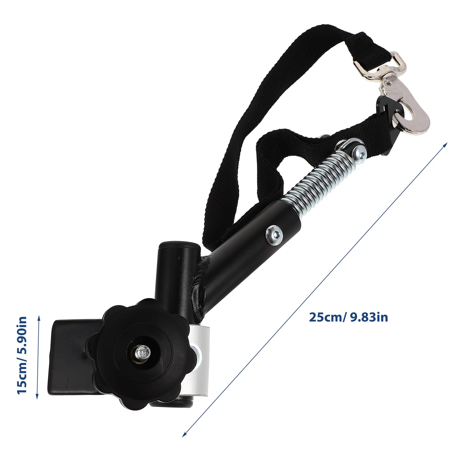 Universal Bicycle Trailer Hitch Connector - Heavy Duty Bike Trailer Coupler Adapter for Kids & Cargo | Compatible with Most Bikes | Perfect for Family Cycling, Grocery Hauling & Outdoor Adventures