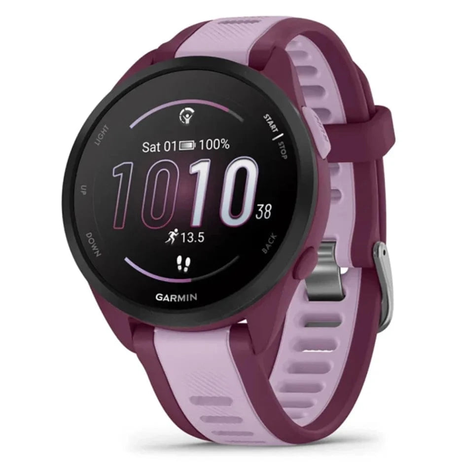 Garmin Forerunner 165 Music GPS Running Smartwatch with Heart Rate Monitor - Waterproof Fitness Tracker for Running, Cycling & Swimming - Best Sports Watch for Athletes & Outdoor Activities