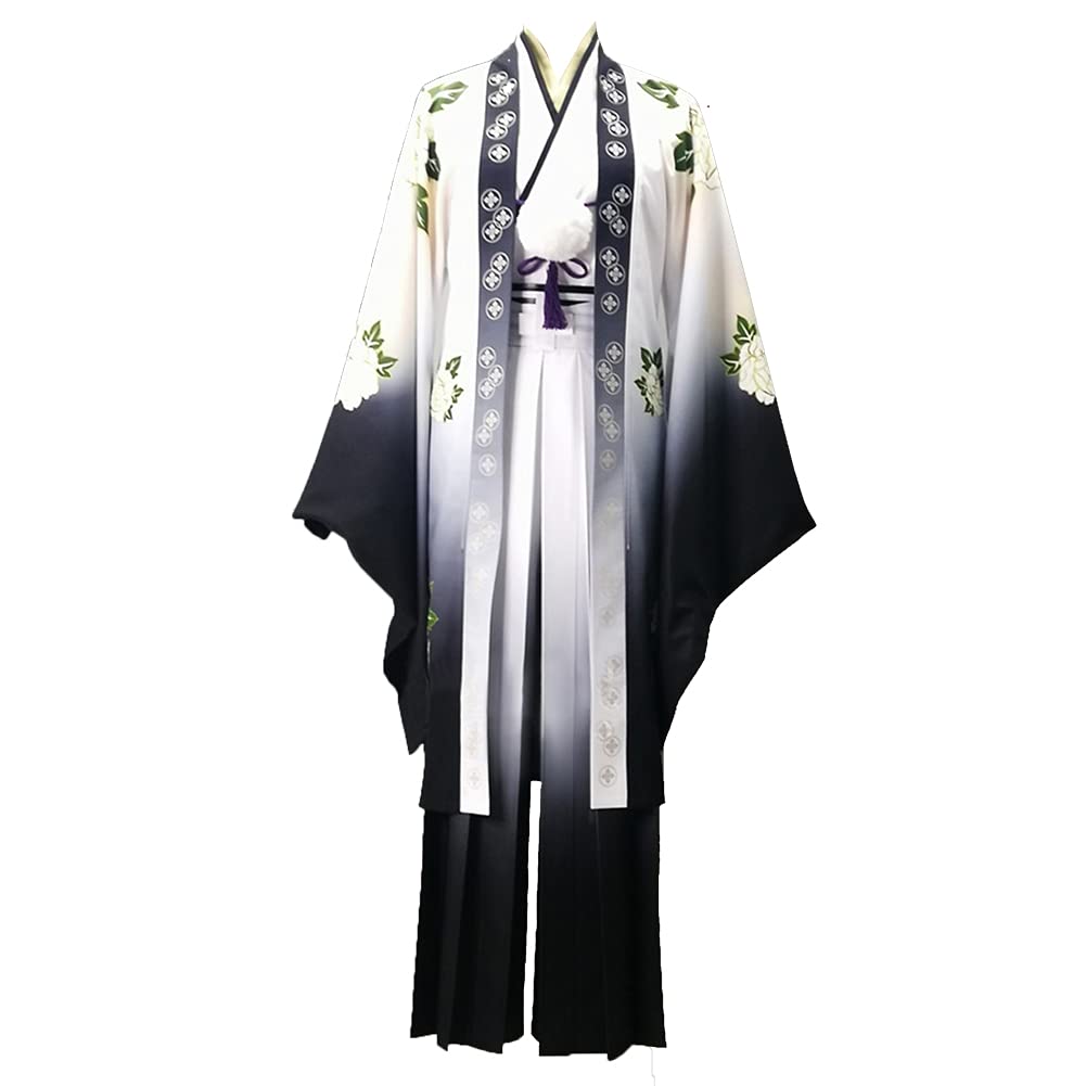 Bungo Stray Dogs Akutagawa Cosplay Costume - Anime Ryunosuke Akutagawa Kimono Outfit for Halloween, New Year & Cosplay Events | Perfect for Conventions, Themed Parties & Anime Lovers