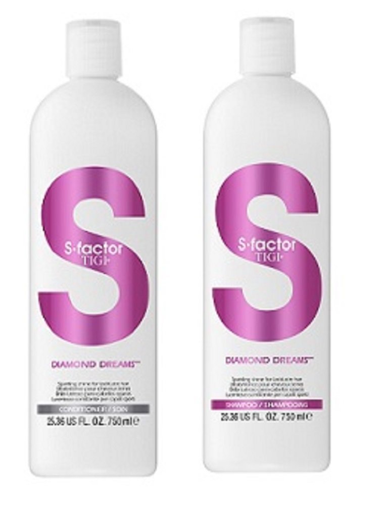 Tigi S Factor Diamonds Dreams Tween Shampoo & Conditioner Set - 25.36 Oz for Kids & Teens - Gentle Hair Care for Soft, Shiny Hair - Perfect for Daily Use & Special Occasions