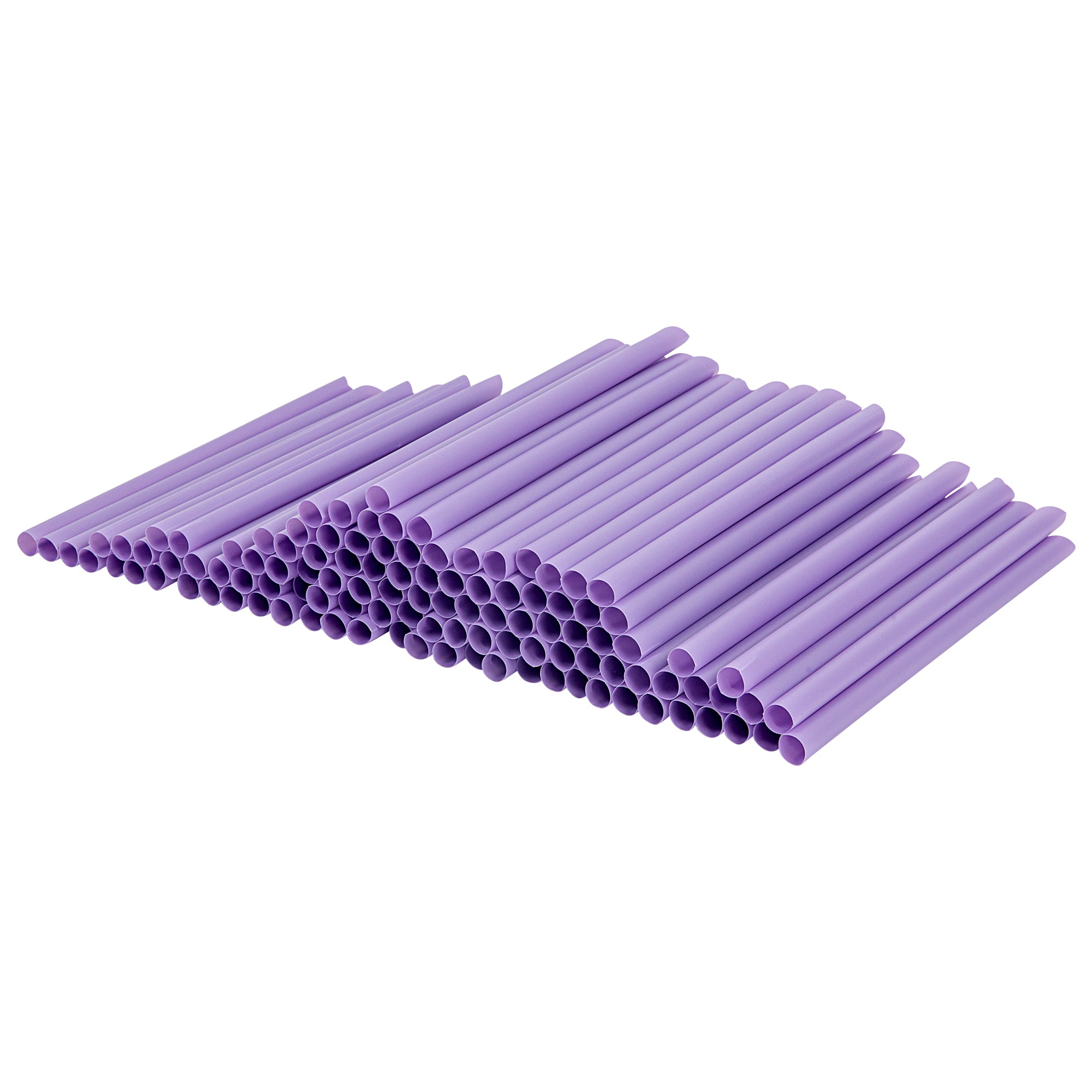 Eco-Friendly Extra Wide Purple PLA Boba Straws - 9