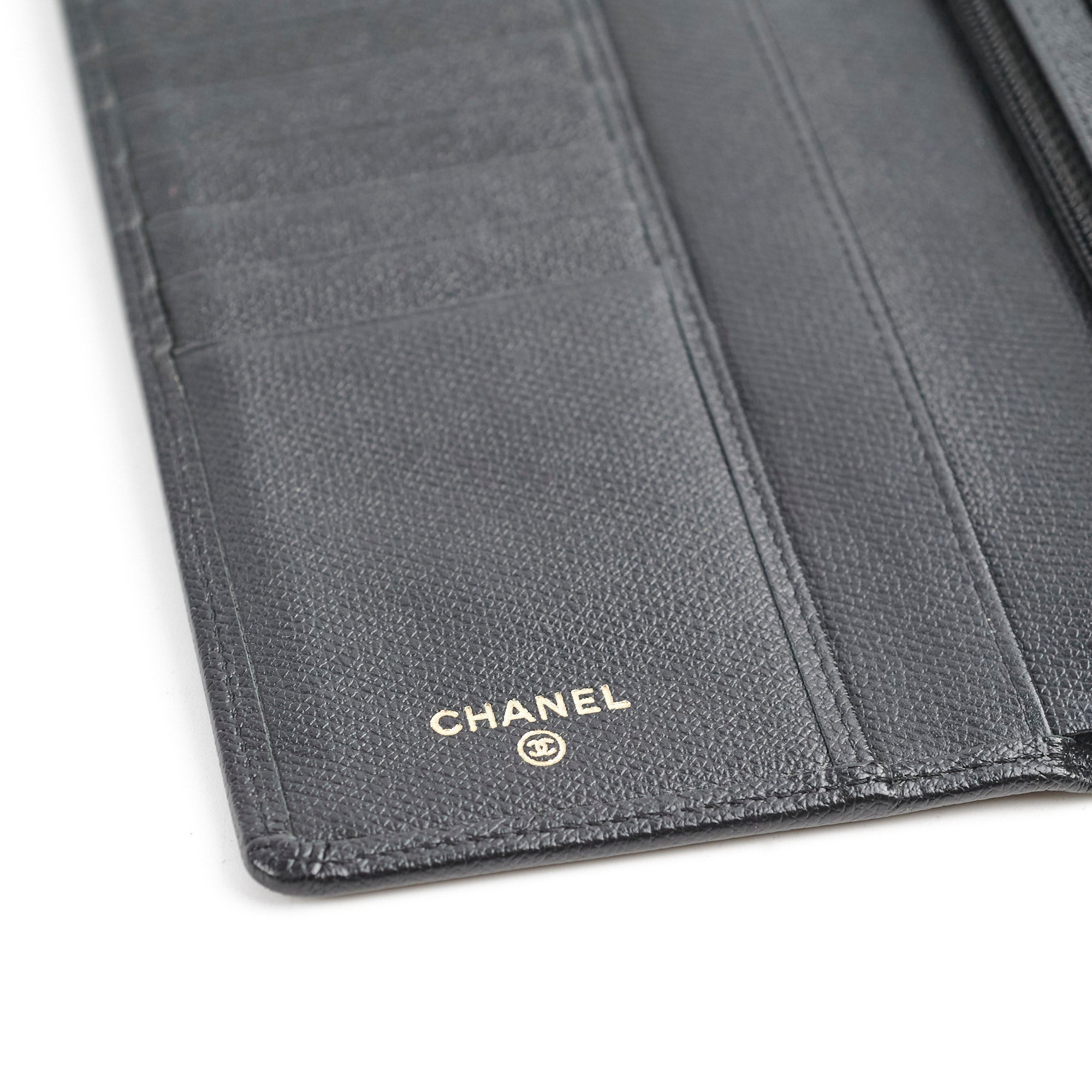Chanel Black Long Wallet for Women | Genuine Leather Luxury Wallet | Perfect for Everyday Use & Special Occasions