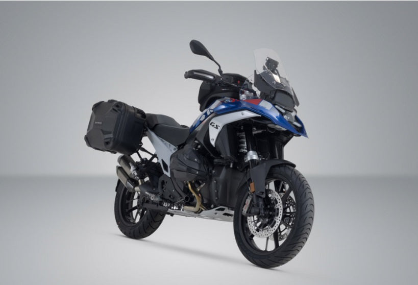 SW Motech R1300GS DUSC Pannier Kit - Waterproof Motorcycle Luggage System for BMW R1300GS - Perfect for Adventure Touring & Long-Distance Rides