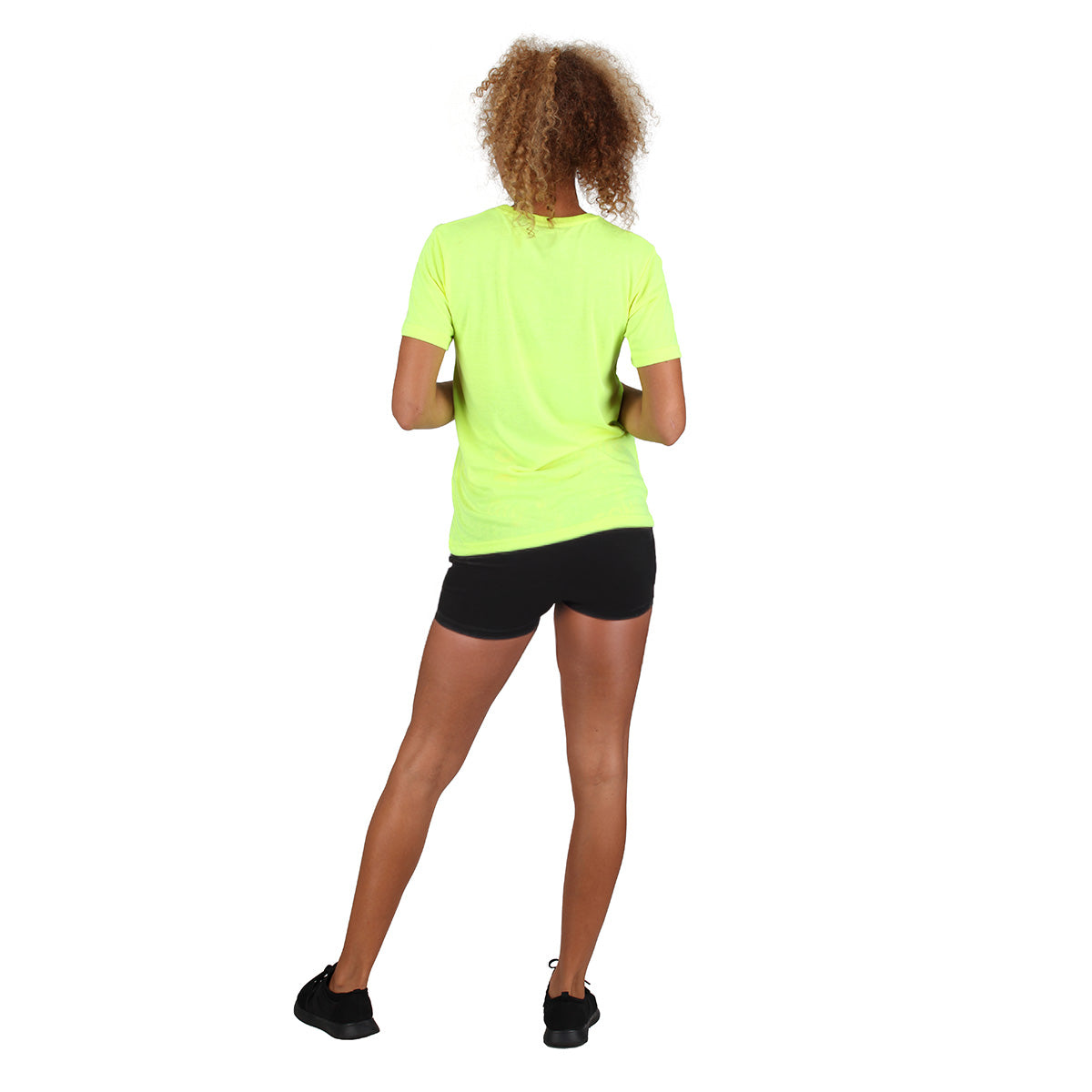Tikiboo Signature Yellow T-Shirt for Women - Soft Cotton Casual Tee for Summer Outfits & Beach Wear