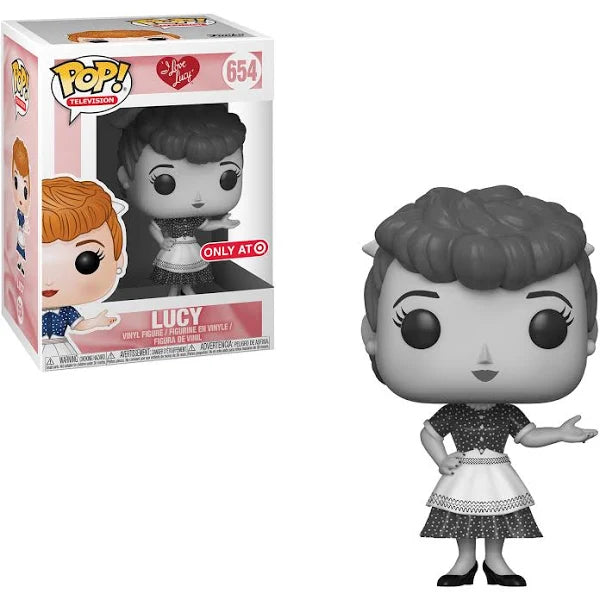 Vintage I Love Lucy Collectible Figurine - Lucy (Black & White) #654 (Vaulted Edition) | Perfect for TV Show Memorabilia Collectors and Classic Comedy Fans