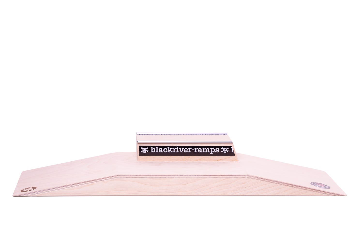Blackriver Fingerboard Ramps & Funbox - Professional Mini Skateboard Ramps for Fingerboarding Tricks - Perfect for Home, Office & Skatepark Training
