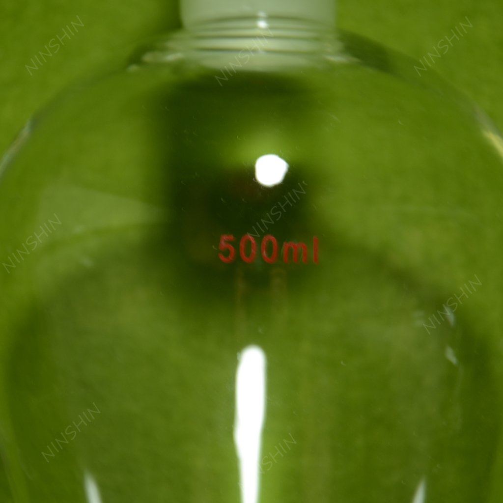 500ml Pear Shape Glass Separatory Funnel with 24/40 Joint & Screw Glass Stopcock - Laboratory Glassware for Chemical Extraction, Essential Oil Separation & Science Experiments