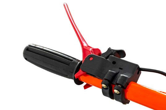 **DK2 OPT118 18-Inch Gas Powered Trencher - 7 HP Engine with 5-Position Depth Adjustment - Ideal for Landscaping, Irrigation, and Utility Trenching**