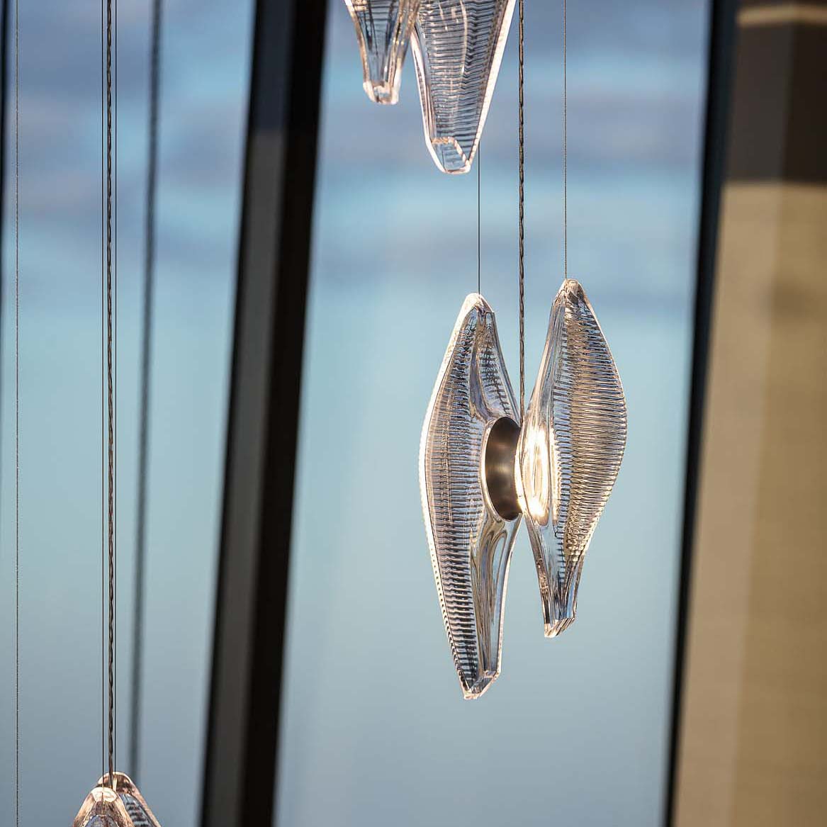 Modern Duna Pendant Light - Sleek Scandinavian Style Hanging Lamp for Dining Room, Kitchen Island, or Living Room Decor