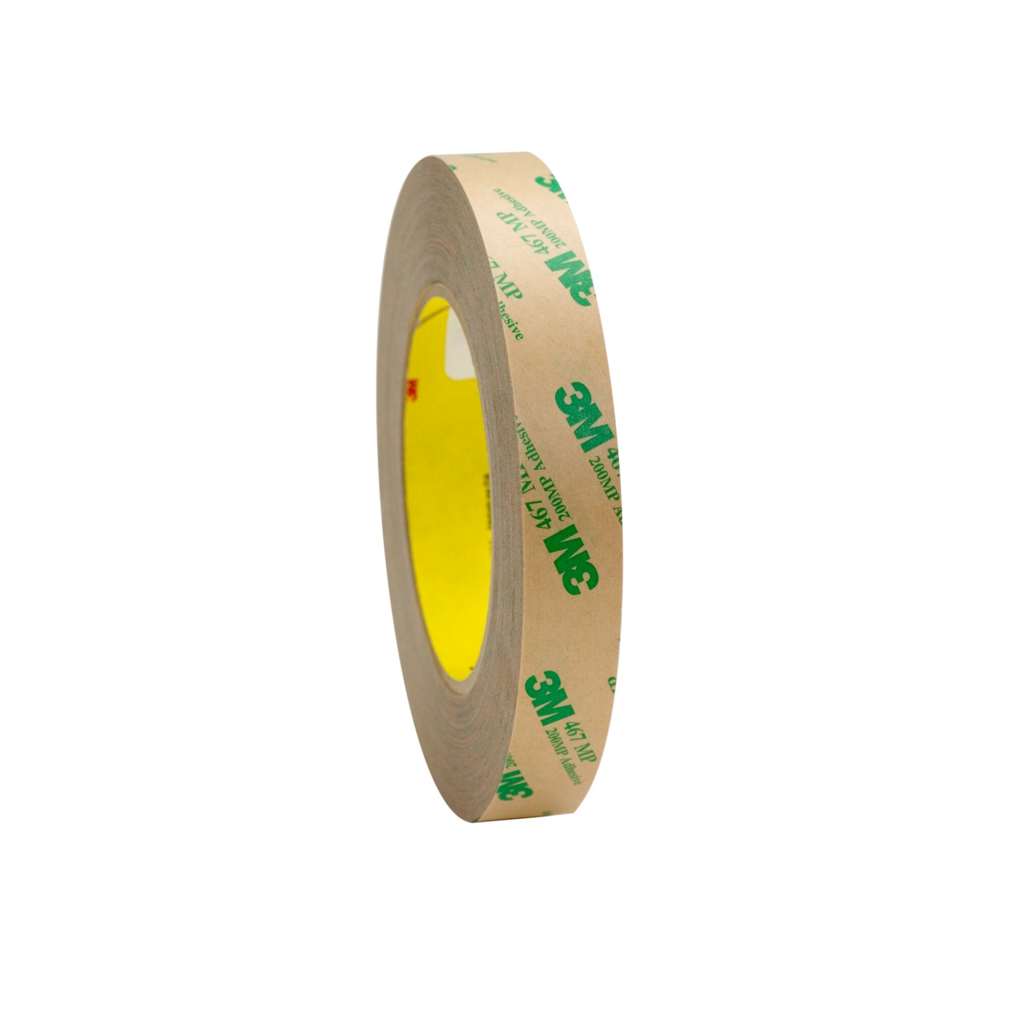 3M Adhesive Transfer Tape 467MP - Clear Double-Sided Tape, 48 in x 60 yd, 2 Mil Thick - High Strength Bonding for Crafts, Signage & DIY Projects