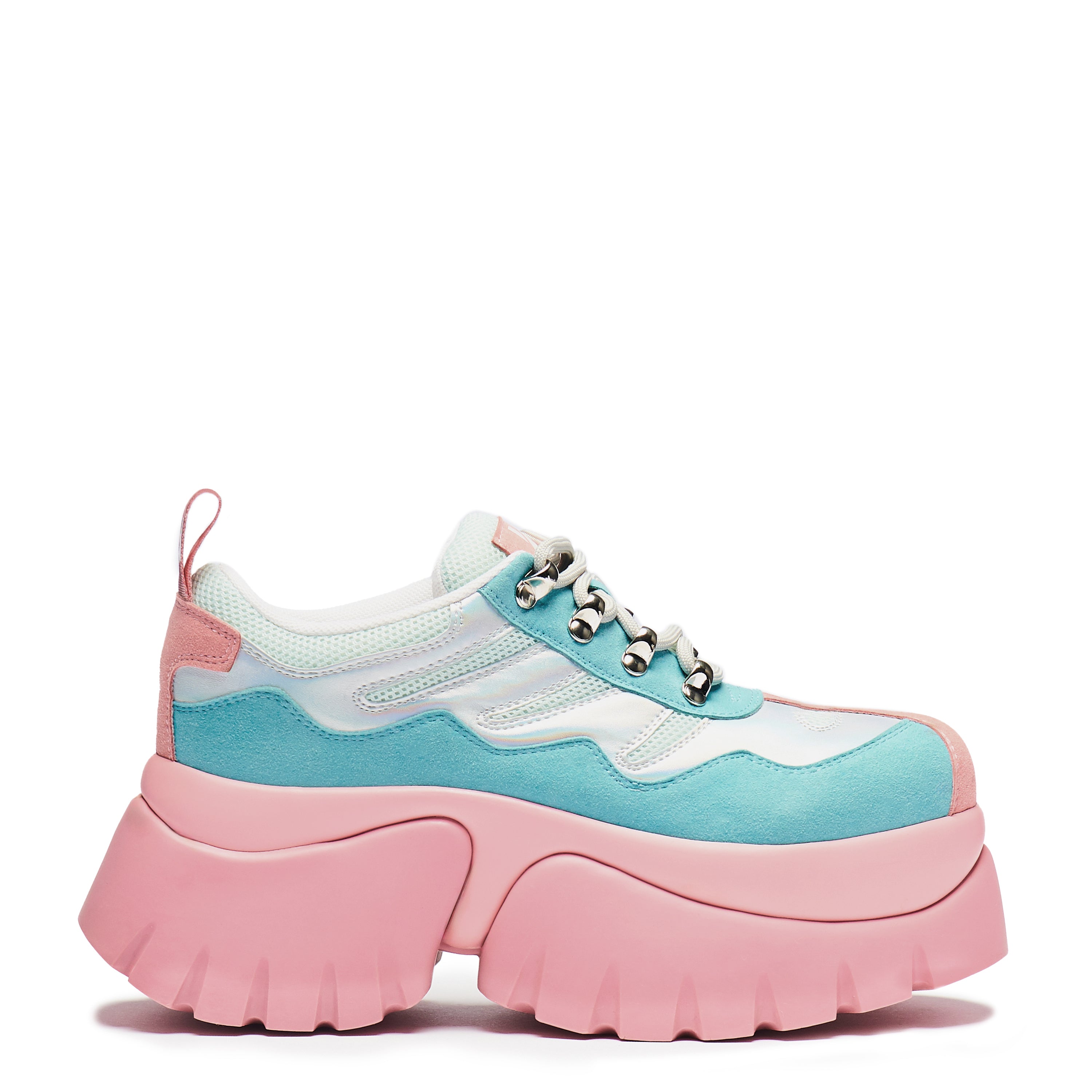 Infinity Zone Chunky Sneakers for Women - Trendy Pink Platform Shoes for Casual Wear, Street Style & Everyday Comfort