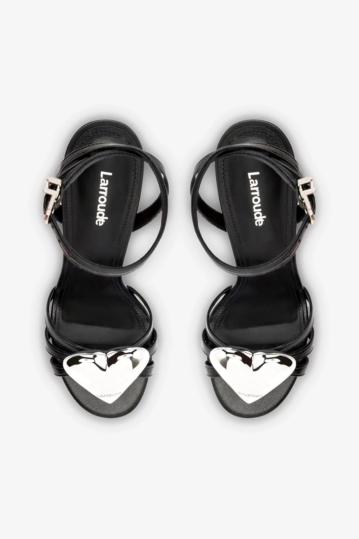 Premium Black Leather Amore Sandals for Women - Comfortable & Stylish Summer Footwear for Beach, Travel and Casual Outings