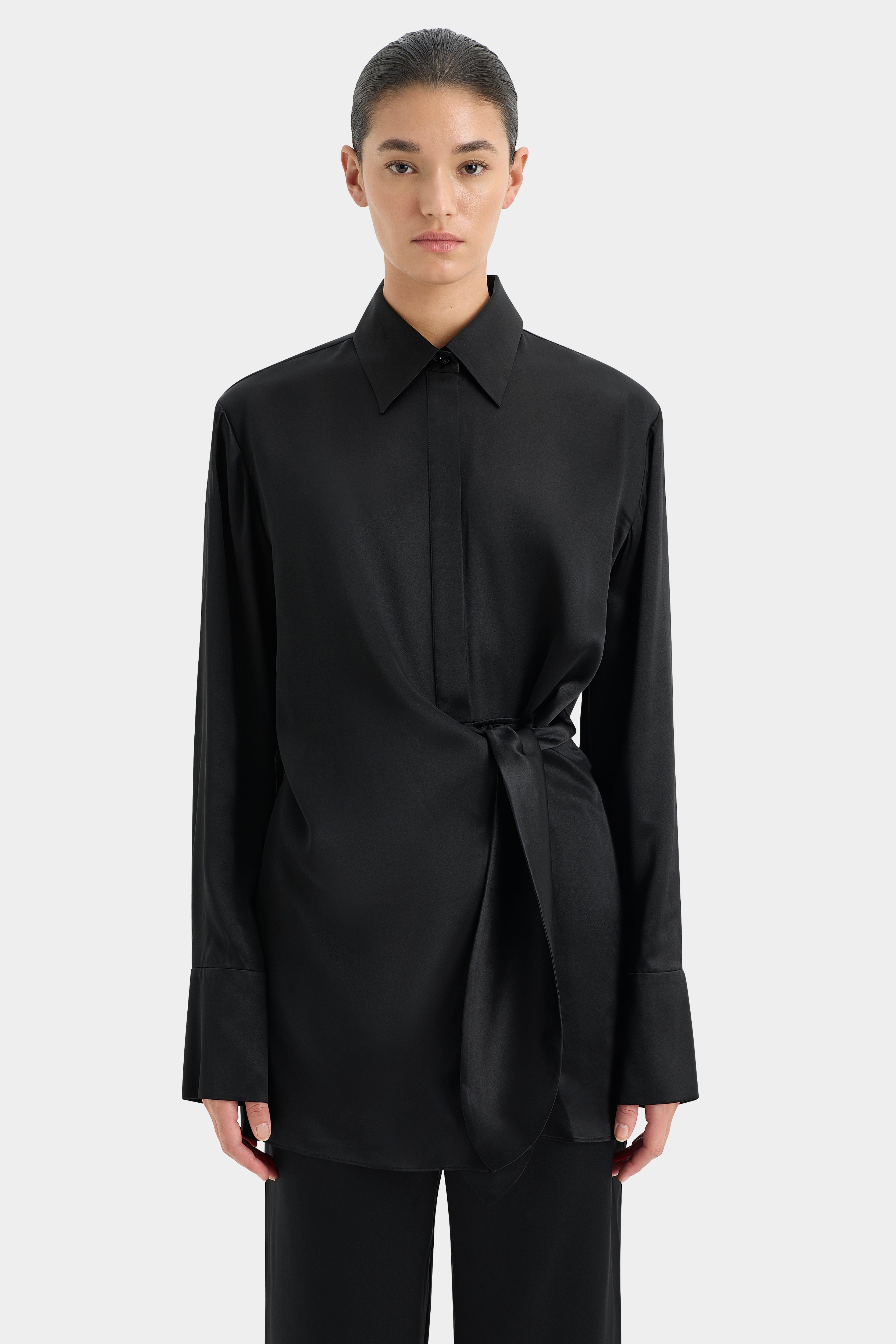 Sorrento Black Pants for Women - Comfortable Stretch Trousers for Work, Office & Casual Wear | Perfect for Business, Travel & Everyday Outfits