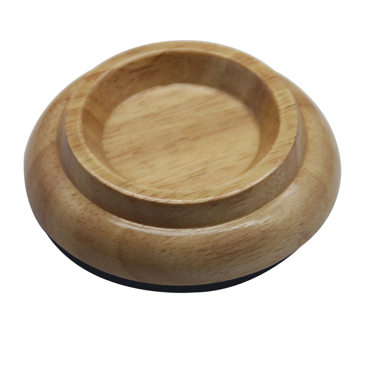 Premium Piano Caster Cups for Upright Pianos - Heavy Duty Wooden Floor Protectors with Non-Slip Base | Perfect for Hardwood Floors, Carpet Protection & Home Studio Use