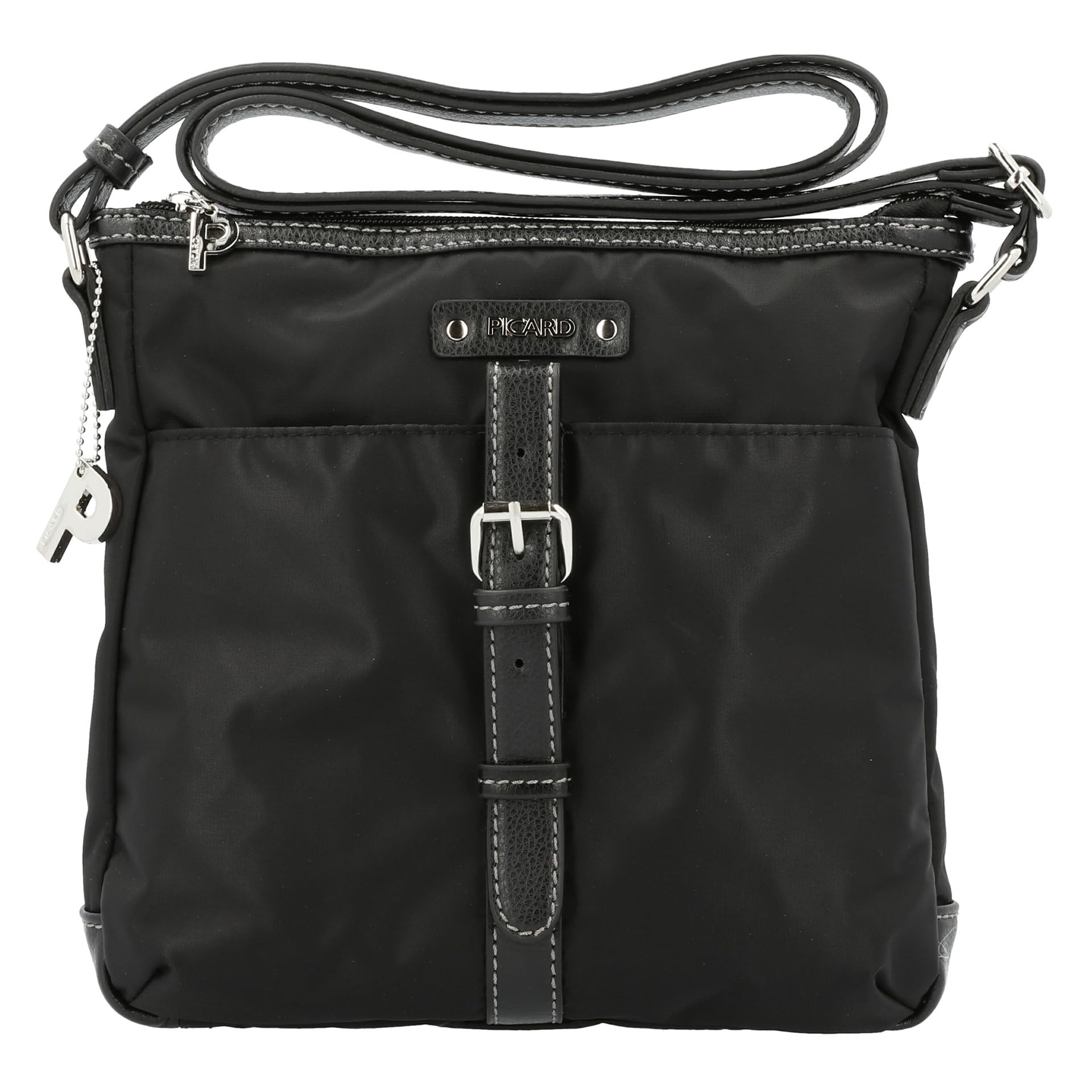 Picard Cross-Body Bag for Women - Stylish & Lightweight Shoulder Purse with Adjustable Strap, Beige Leather Handbag - Perfect for Travel, Shopping & Everyday Use