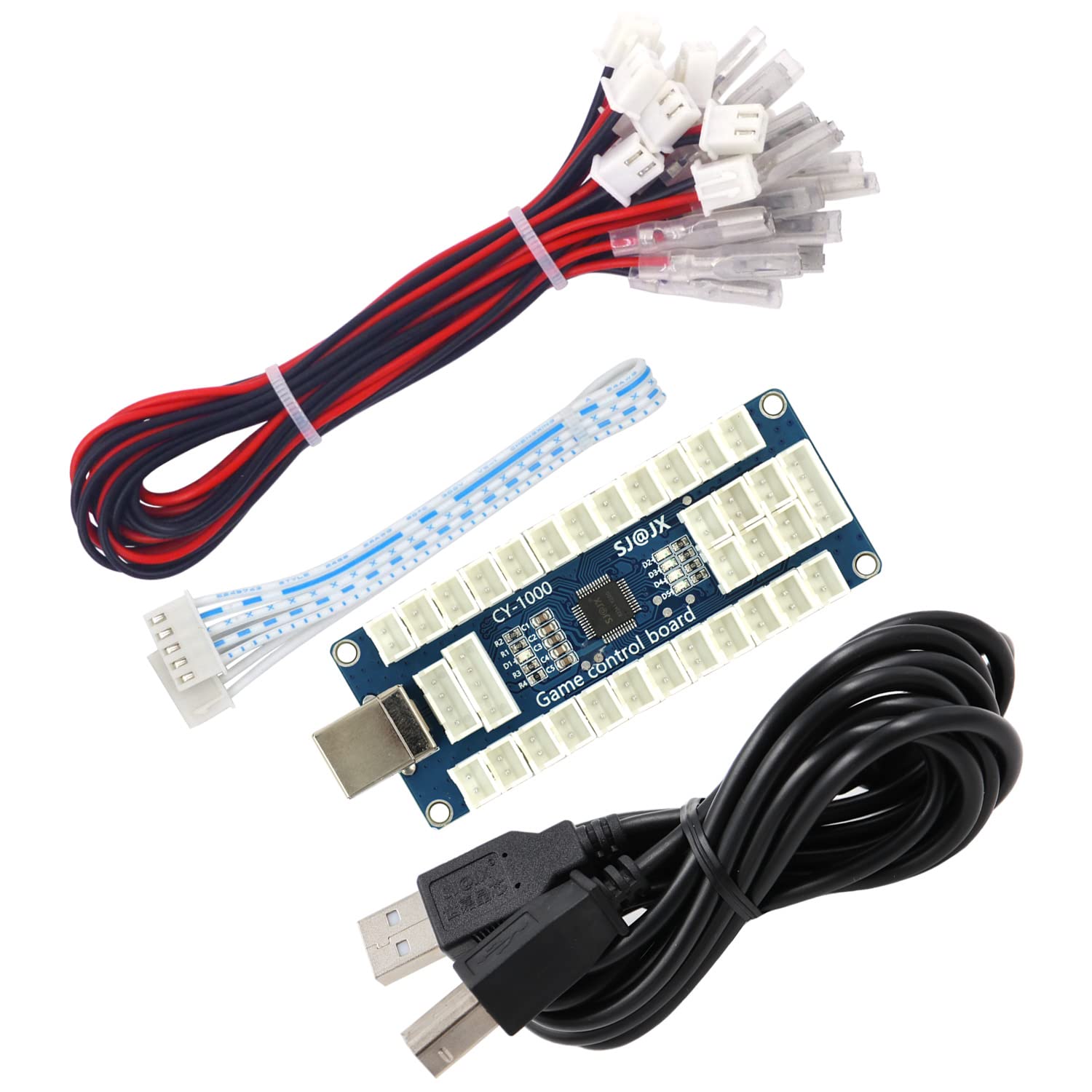 Zero Delay USB Gamepad Encoder for Switch/PC/PS3 - Arcade Joystick Controller