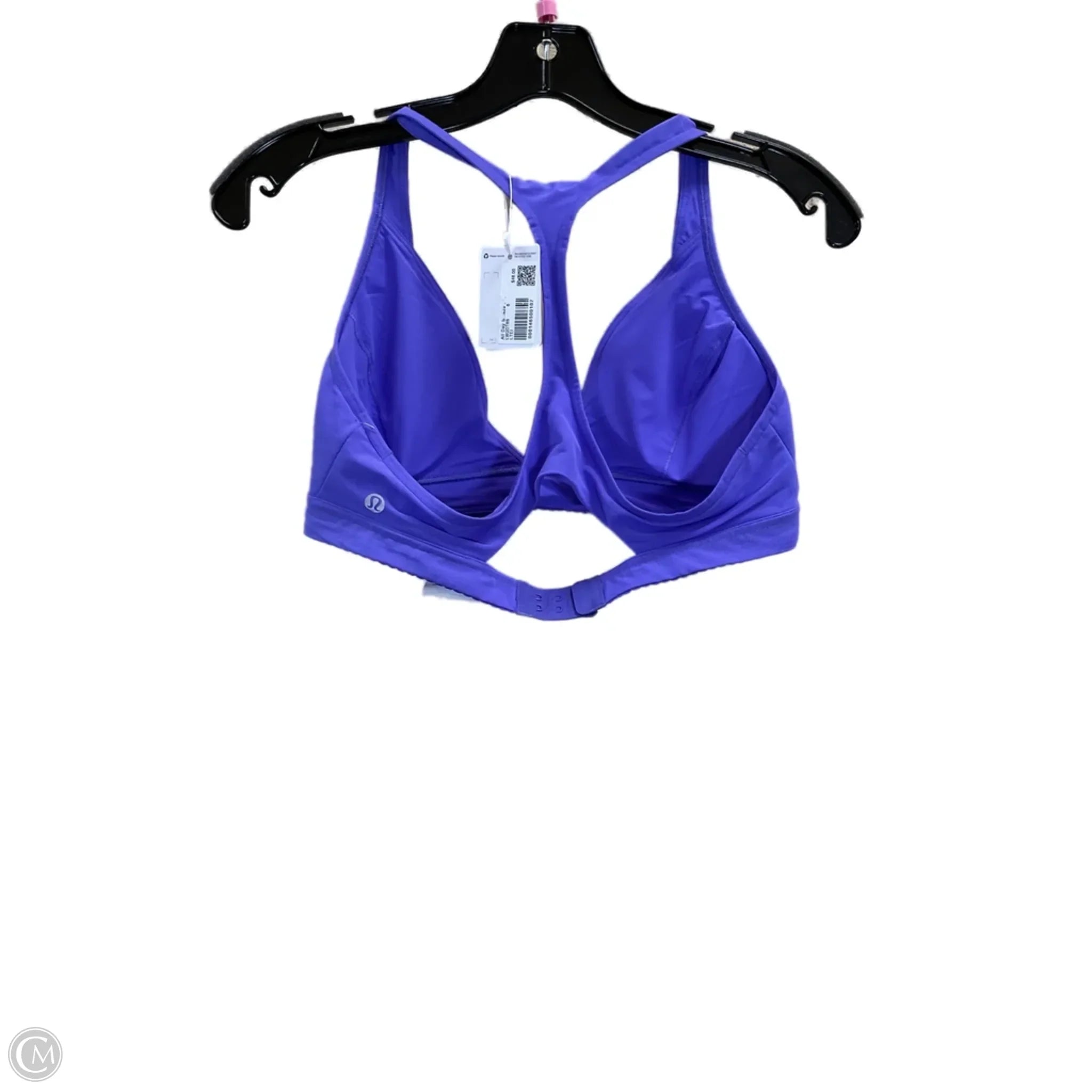 Lululemon Women's Medium Blue Athletic Sports Bra - Perfect for Yoga, Running & Gym Workouts