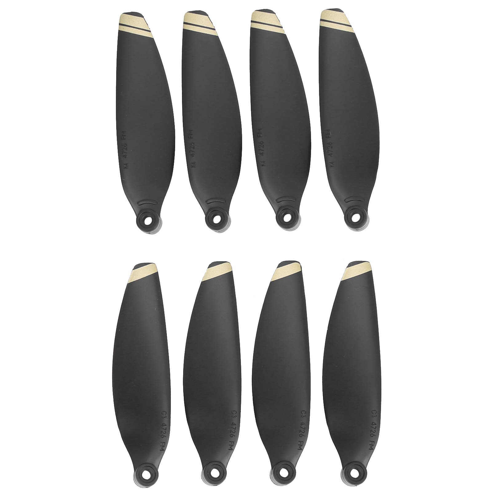 **Mavic Mini 2 Replacement Propellers, 2 Pairs Gold Edge Drone Blades – Compatible with DJI Mavic Mini 2 – Perfect for Aerial Photography & Smooth Flight**