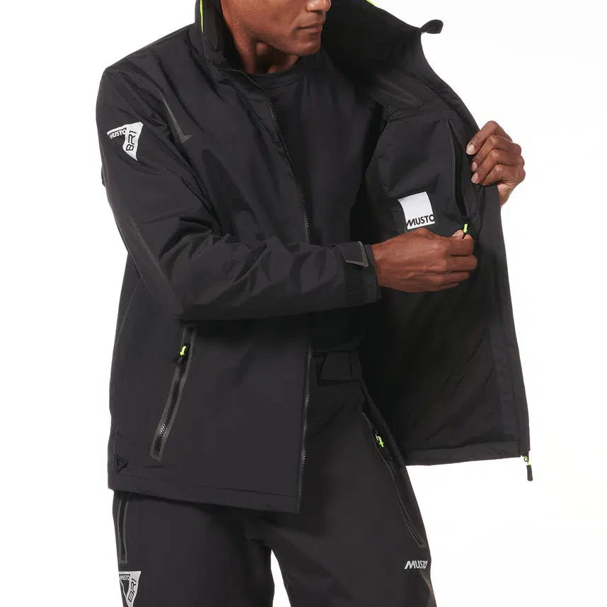 Musto Men's BR1 Solent Jacket - Waterproof Sailing Jacket for Men | Windproof & Breathable Outdoor Jacket | Perfect for Sailing, Fishing & Coastal Adventures