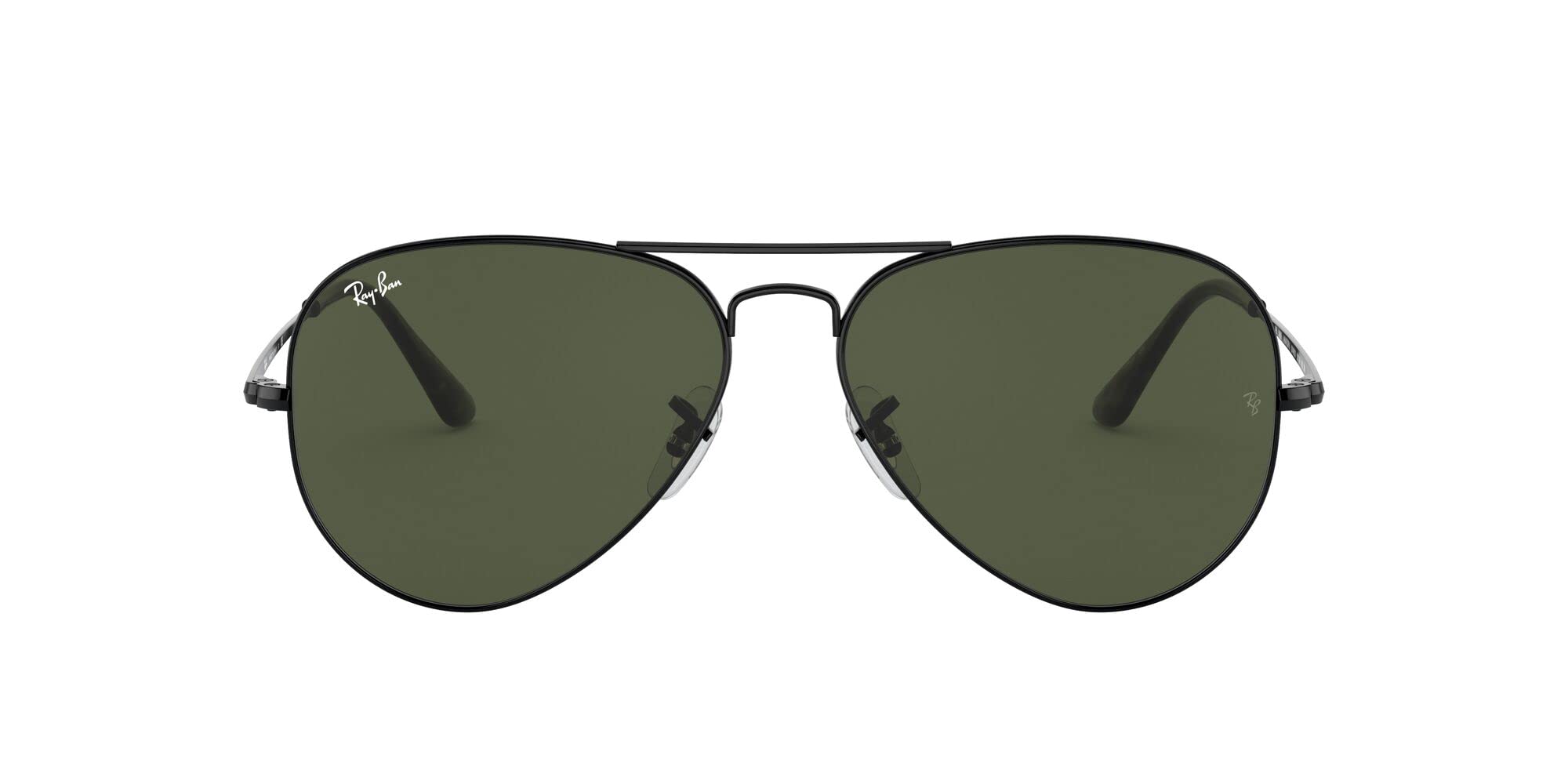 Ray-Ban RB3689 Aviator Metal II Sunglasses for Men & Women - Classic Polarized Pilot Shades for Driving, Travel & Outdoor Activities
