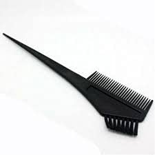 4-Piece Hair Coloring Brush Set - Professional Hair Dye Mixing Brush, Hair & Face Mask Applicator with Comb for At-Home Salon Styling & Beauty Treatments