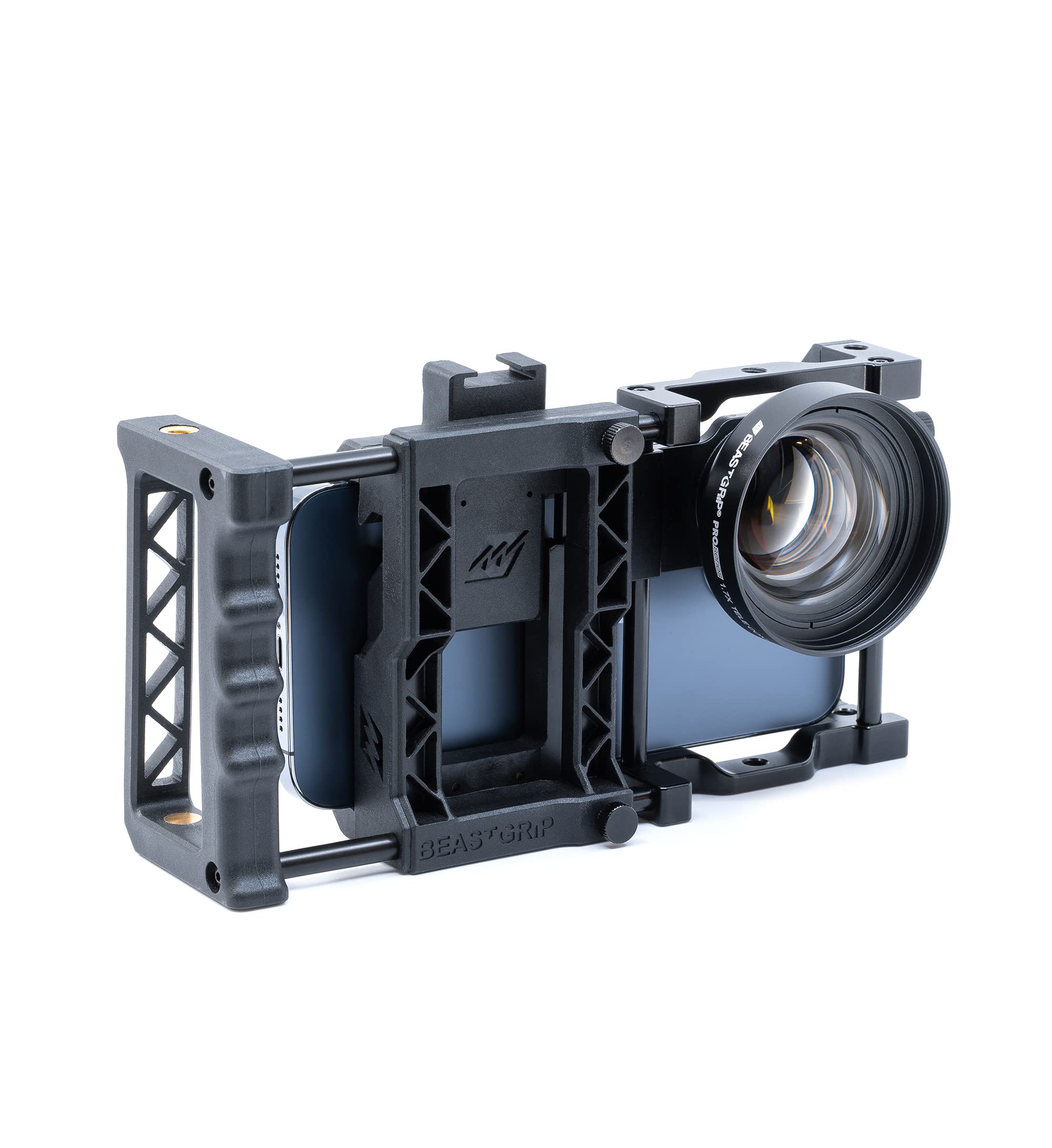 Beastgrip 1.7X Telephoto Lens Pro Series - Compatible with iPhone, Samsung Galaxy, Pixel, OnePlus & Android Phones - Perfect for Portrait Photography, Travel & Vlogging