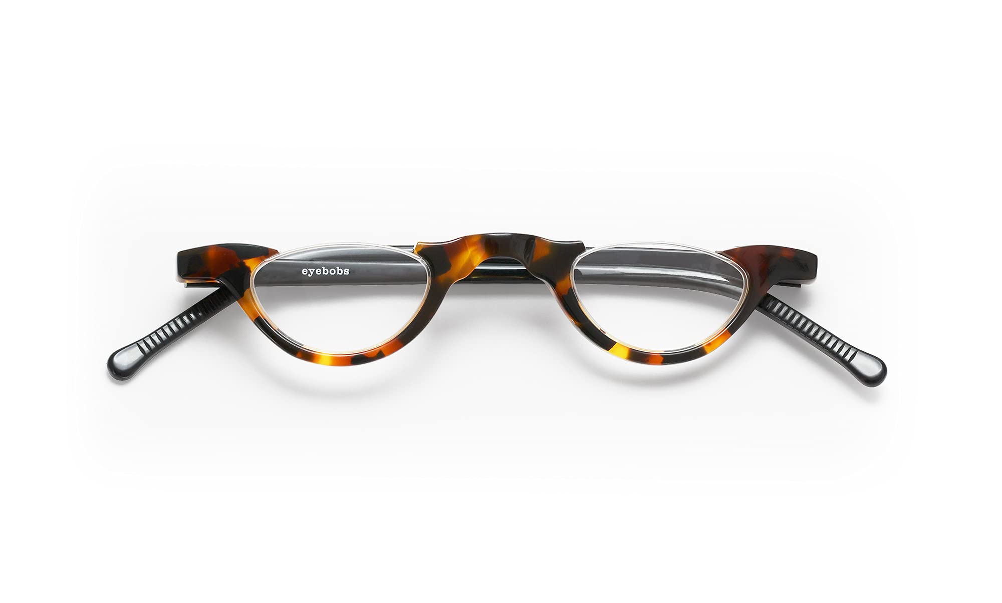 eyebobs - Topless | Premium Reading Glasses for Men & Women | Half Rim Frame for Narrow Faces | 0.0x - 4.0x Strength | Perfect for Office, Reading & Computer Use