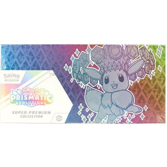 Pokemon Scarlet & Violet Prismatic Evolutions Super Premium Collection - Rare Trading Cards for Collectors & Battles | Perfect for Tournaments, Gifts & Display