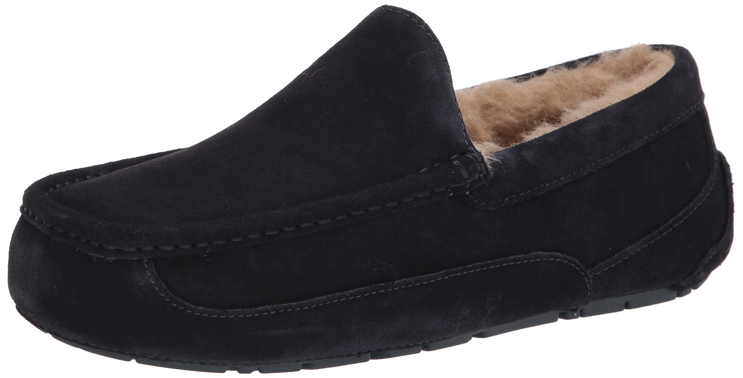 UGG Men's Ascot Slipper - Comfortable Indoor/Outdoor House Shoes for Men - Perfect for Home, Office & Travel
