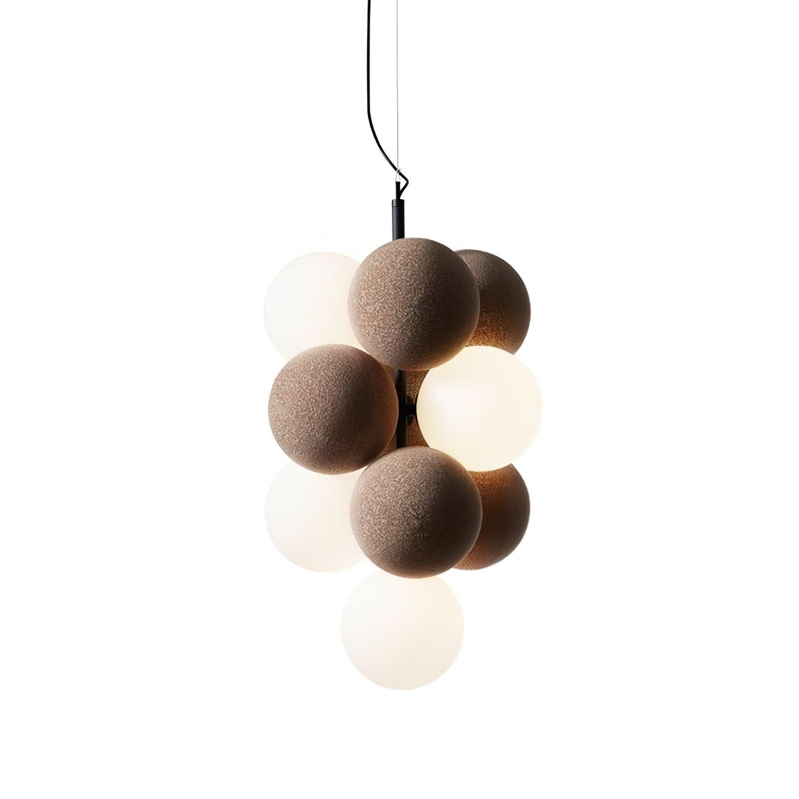 Bubbles Holly Pendant Lamp - Modern Glass Ceiling Light Fixture for Living Room, Bedroom, Dining Room & Kitchen Decor